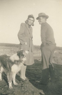 JUANITA, LESTER & THEIR DOG