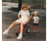 Jesse with Aunt Connie-June 2nd 1990 at the Louisville Zoo.