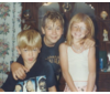 Josh, Jess, and Kayla-being silly.